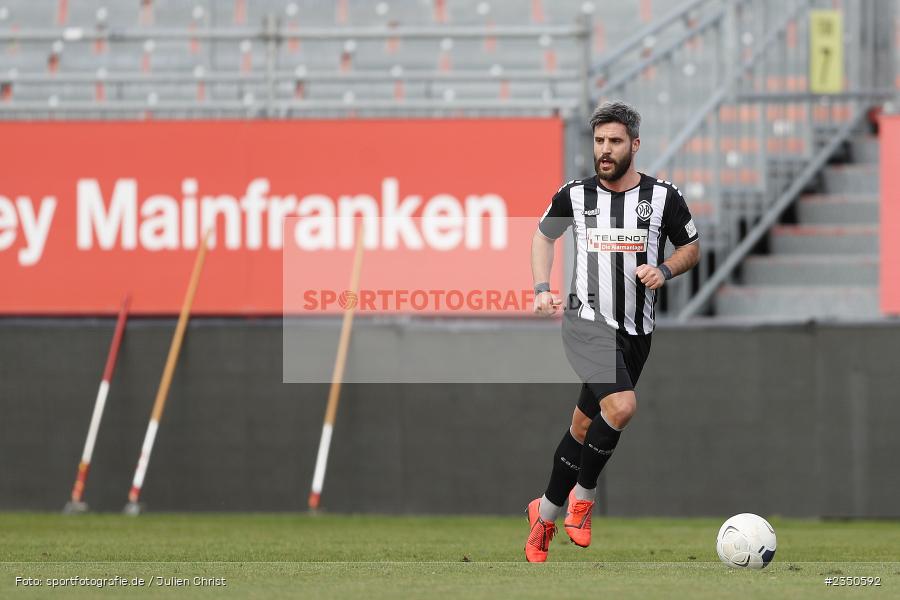 Sascha Korb, FLYERALARM Arena, Würzburg, 04.02.2023, sport, action, Fussball, BFV, Landesfreundschaftsspiele, Regionalliga Südwest, Regionalliga Bayern, VFR, FWK, VfR Aalen, FC Würzburger Kickers - Bild-ID: 2350592