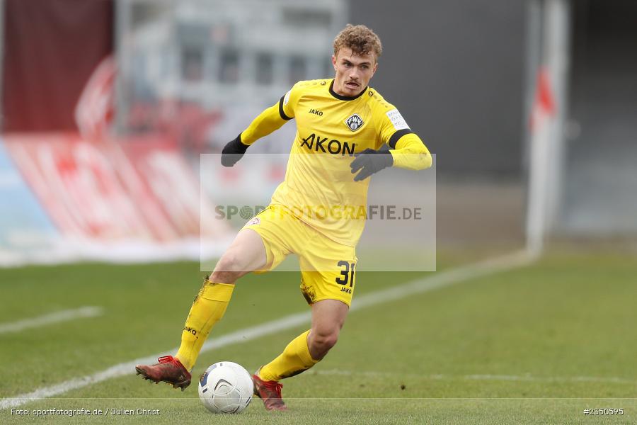 Tim Littmann, FLYERALARM Arena, Würzburg, 04.02.2023, sport, action, Fussball, BFV, Landesfreundschaftsspiele, Regionalliga Südwest, Regionalliga Bayern, VFR, FWK, VfR Aalen, FC Würzburger Kickers - Bild-ID: 2350595