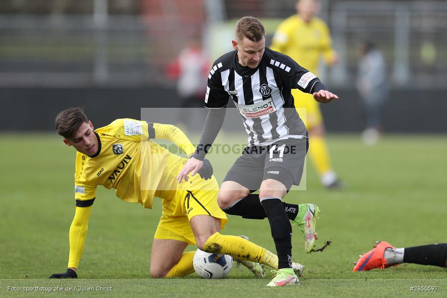 Benjamin Kindsvater, FLYERALARM Arena, Würzburg, 04.02.2023, sport, action, Fussball, BFV, Landesfreundschaftsspiele, Regionalliga Südwest, Regionalliga Bayern, VFR, FWK, VfR Aalen, FC Würzburger Kickers - Bild-ID: 2350597