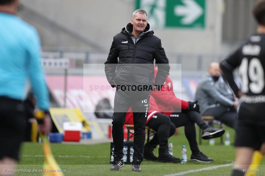 Tobias Cramer, FLYERALARM Arena, Würzburg, 04.02.2023, sport, action, Fussball, BFV, Landesfreundschaftsspiele, Regionalliga Südwest, Regionalliga Bayern, VFR, FWK, VfR Aalen, FC Würzburger Kickers - Bild-ID: 2350598