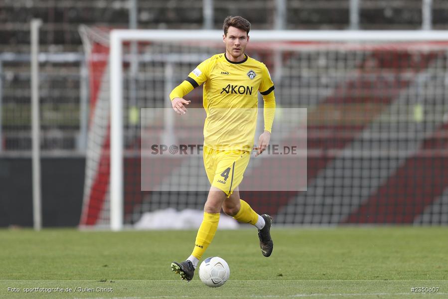 Lukas Müller, FLYERALARM Arena, Würzburg, 04.02.2023, sport, action, Fussball, BFV, Landesfreundschaftsspiele, Regionalliga Südwest, Regionalliga Bayern, VFR, FWK, VfR Aalen, FC Würzburger Kickers - Bild-ID: 2350607 Lukas Müller, FLYERALARM Arena, Würzburg, 04.02.2023, sport, action, Fussball, BFV, Landesfreundschaftsspiele, Regionalliga Südwest, Regionalliga Bayern, VFR, FWK, VfR Aalen, FC Würzburger Kickers - Bild-ID: 2350607