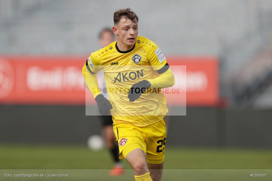 Franz Helmer, FLYERALARM Arena, Würzburg, 04.02.2023, sport, action, Fussball, BFV, Landesfreundschaftsspiele, Regionalliga Südwest, Regionalliga Bayern, VFR, FWK, VfR Aalen, FC Würzburger Kickers - Bild-ID: 2350617