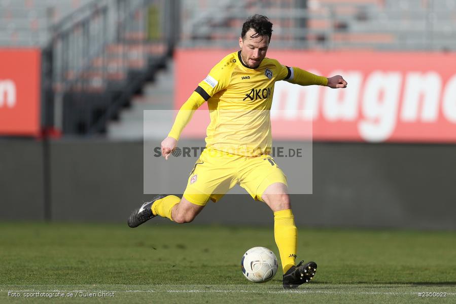 Peter Kurzweg, FLYERALARM Arena, Würzburg, 04.02.2023, sport, action, Fussball, BFV, Landesfreundschaftsspiele, Regionalliga Südwest, Regionalliga Bayern, VFR, FWK, VfR Aalen, FC Würzburger Kickers - Bild-ID: 2350622