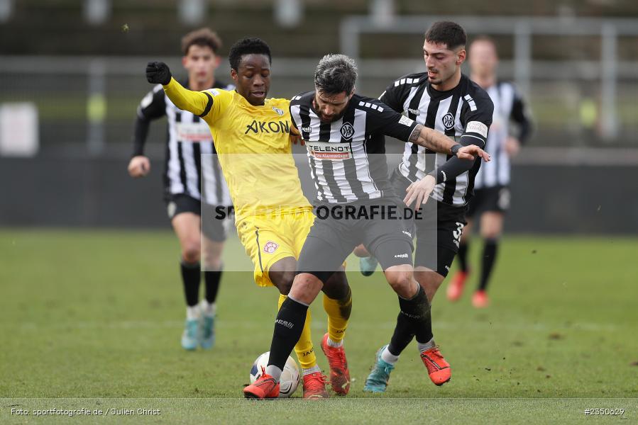 Benjika Caciel, FLYERALARM Arena, Würzburg, 04.02.2023, sport, action, Fussball, BFV, Landesfreundschaftsspiele, Regionalliga Südwest, Regionalliga Bayern, VFR, FWK, VfR Aalen, FC Würzburger Kickers - Bild-ID: 2350629