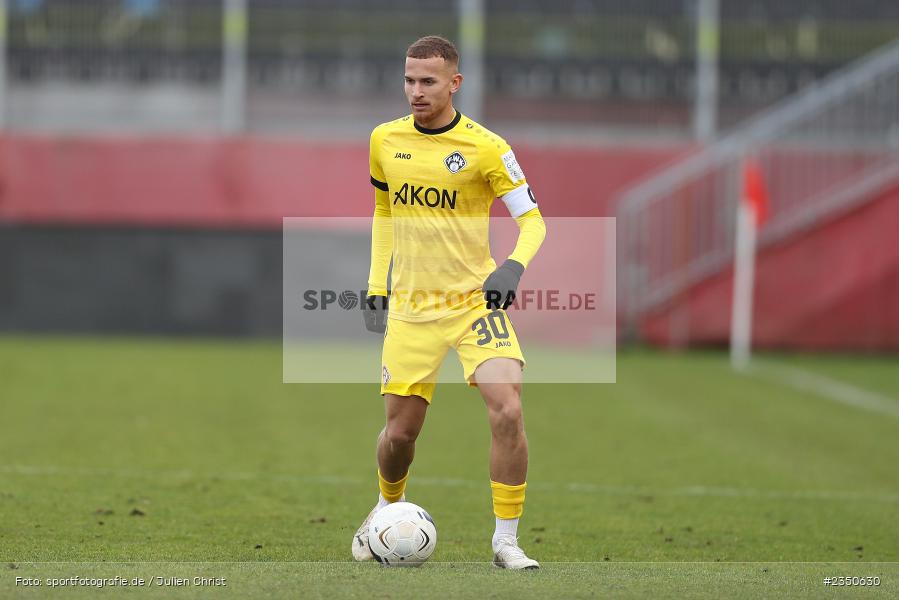 Benyas Solomon Junge-Abiol, FLYERALARM Arena, Würzburg, 04.02.2023, sport, action, Fussball, BFV, Landesfreundschaftsspiele, Regionalliga Südwest, Regionalliga Bayern, VFR, FWK, VfR Aalen, FC Würzburger Kickers - Bild-ID: 2350630