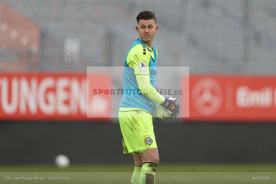 Michel Witte, FLYERALARM Arena, Würzburg, 04.02.2023, sport, action, Fussball, BFV, Landesfreundschaftsspiele, Regionalliga Südwest, Regionalliga Bayern, VFR, FWK, VfR Aalen, FC Würzburger Kickers - Bild-ID: 2350634
