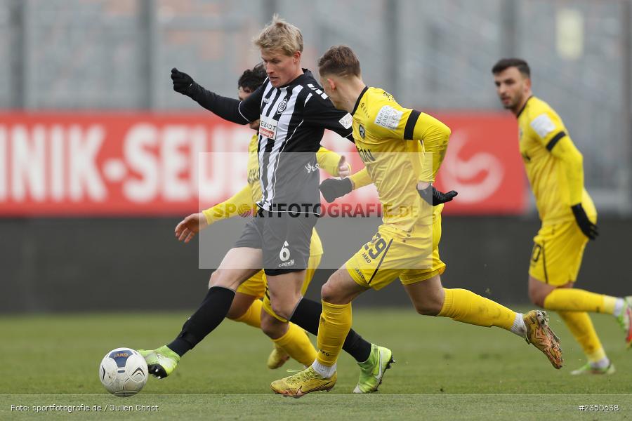 Vico Meien, FLYERALARM Arena, Würzburg, 04.02.2023, sport, action, Fussball, BFV, Landesfreundschaftsspiele, Regionalliga Südwest, Regionalliga Bayern, VFR, FWK, VfR Aalen, FC Würzburger Kickers - Bild-ID: 2350638