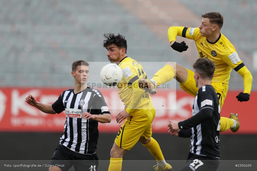 Franz Helmer, FLYERALARM Arena, Würzburg, 04.02.2023, sport, action, Fussball, BFV, Landesfreundschaftsspiele, Regionalliga Südwest, Regionalliga Bayern, VFR, FWK, VfR Aalen, FC Würzburger Kickers - Bild-ID: 2350639