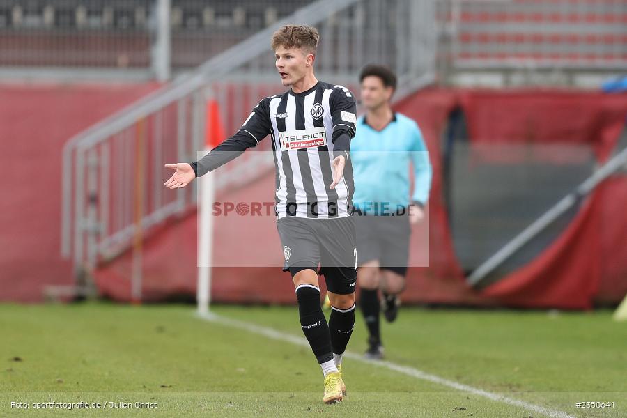 Leon Volz, FLYERALARM Arena, Würzburg, 04.02.2023, sport, action, Fussball, BFV, Landesfreundschaftsspiele, Regionalliga Südwest, Regionalliga Bayern, VFR, FWK, VfR Aalen, FC Würzburger Kickers - Bild-ID: 2350641