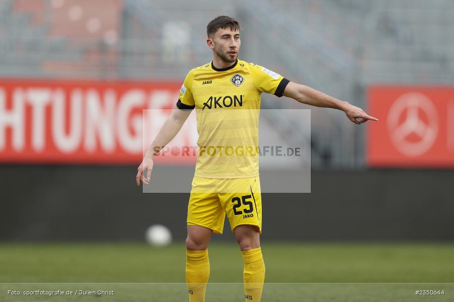 Dominik Meisel, FLYERALARM Arena, Würzburg, 04.02.2023, sport, action, Fussball, BFV, Landesfreundschaftsspiele, Regionalliga Südwest, Regionalliga Bayern, VFR, FWK, VfR Aalen, FC Würzburger Kickers - Bild-ID: 2350644