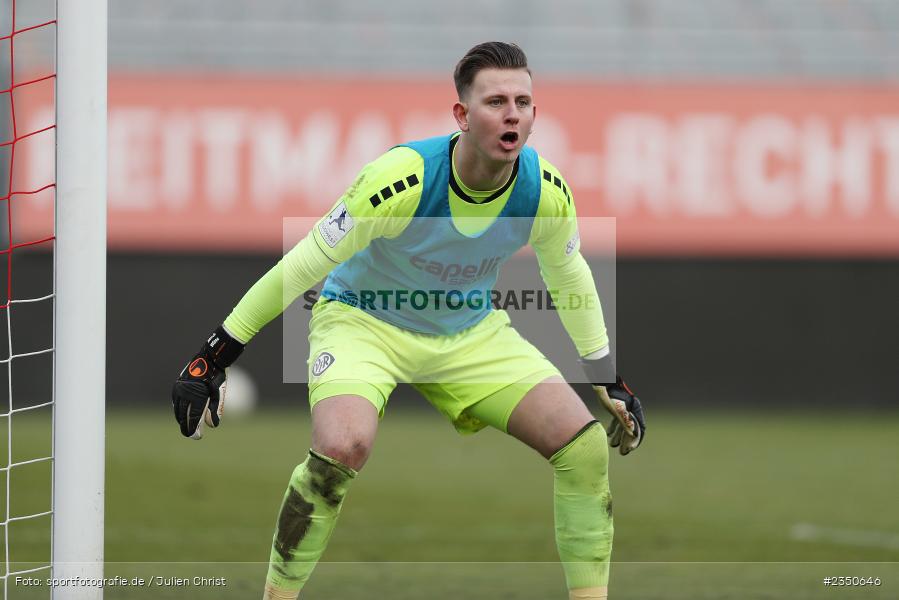 Michel Witte, FLYERALARM Arena, Würzburg, 04.02.2023, sport, action, Fussball, BFV, Landesfreundschaftsspiele, Regionalliga Südwest, Regionalliga Bayern, VFR, FWK, VfR Aalen, FC Würzburger Kickers - Bild-ID: 2350646