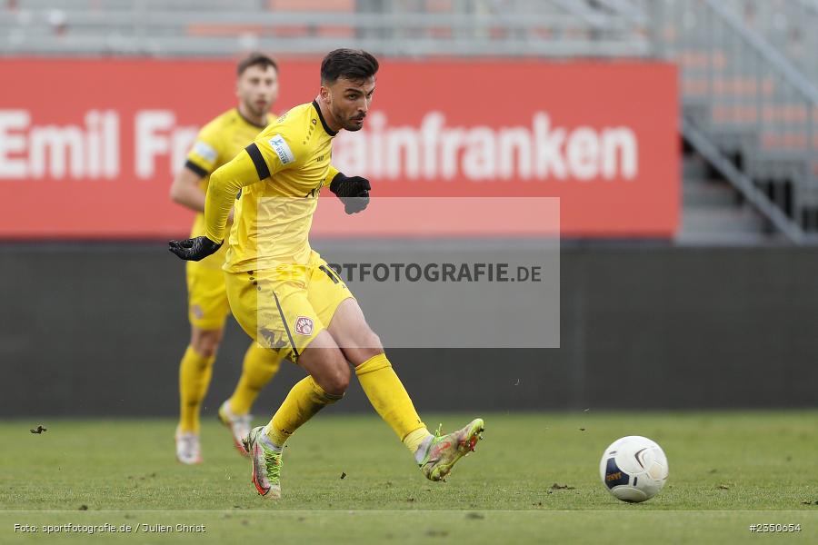 Dardan Karimani, FLYERALARM Arena, Würzburg, 04.02.2023, sport, action, Fussball, BFV, Landesfreundschaftsspiele, Regionalliga Südwest, Regionalliga Bayern, VFR, FWK, VfR Aalen, FC Würzburger Kickers - Bild-ID: 2350654 Dardan Karimani, FLYERALARM Arena, Würzburg, 04.02.2023, sport, action, Fussball, BFV, Landesfreundschaftsspiele, Regionalliga Südwest, Regionalliga Bayern, VFR, FWK, VfR Aalen, FC Würzburger Kickers - Bild-ID: 2350654