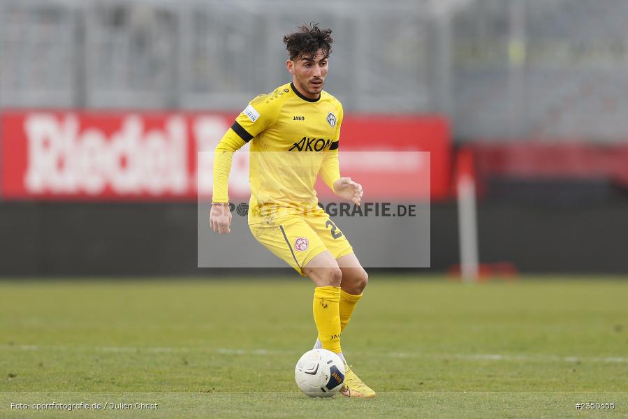 Domenico Alberico, FLYERALARM Arena, Würzburg, 04.02.2023, sport, action, Fussball, BFV, Landesfreundschaftsspiele, Regionalliga Südwest, Regionalliga Bayern, VFR, FWK, VfR Aalen, FC Würzburger Kickers - Bild-ID: 2350655 Domenico Alberico, FLYERALARM Arena, Würzburg, 04.02.2023, sport, action, Fussball, BFV, Landesfreundschaftsspiele, Regionalliga Südwest, Regionalliga Bayern, VFR, FWK, VfR Aalen, FC Würzburger Kickers - Bild-ID: 2350655