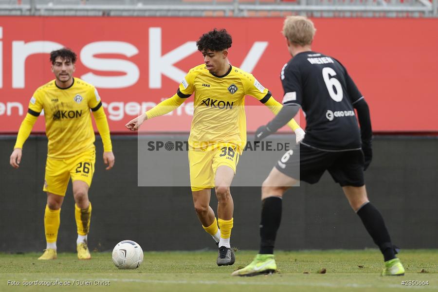 Andre Leipold, FLYERALARM Arena, Würzburg, 04.02.2023, sport, action, Fussball, BFV, Landesfreundschaftsspiele, Regionalliga Südwest, Regionalliga Bayern, VFR, FWK, VfR Aalen, FC Würzburger Kickers - Bild-ID: 2350664 Andre Leipold, FLYERALARM Arena, Würzburg, 04.02.2023, sport, action, Fussball, BFV, Landesfreundschaftsspiele, Regionalliga Südwest, Regionalliga Bayern, VFR, FWK, VfR Aalen, FC Würzburger Kickers - Bild-ID: 2350664