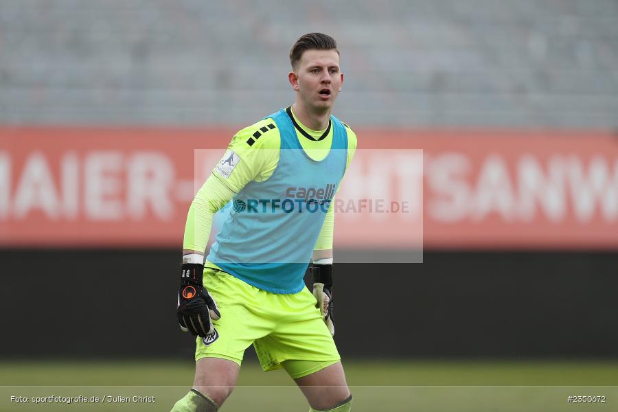 Michel Witte, FLYERALARM Arena, Würzburg, 04.02.2023, sport, action, Fussball, BFV, Landesfreundschaftsspiele, Regionalliga Südwest, Regionalliga Bayern, VFR, FWK, VfR Aalen, FC Würzburger Kickers - Bild-ID: 2350672