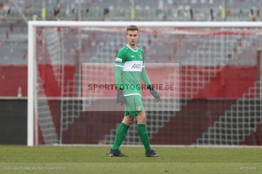 Leon Walch, FLYERALARM Arena, Würzburg, 04.02.2023, sport, action, Fussball, BFV, Landesfreundschaftsspiele, Regionalliga Südwest, Regionalliga Bayern, VFR, FWK, VfR Aalen, FC Würzburger Kickers - Bild-ID: 2350674