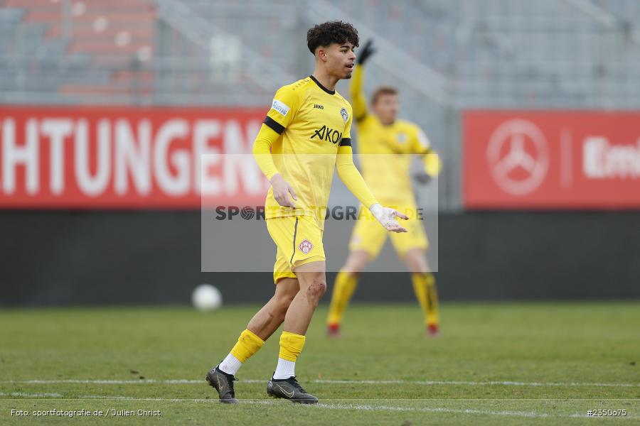 Andre Leipold, FLYERALARM Arena, Würzburg, 04.02.2023, sport, action, Fussball, BFV, Landesfreundschaftsspiele, Regionalliga Südwest, Regionalliga Bayern, VFR, FWK, VfR Aalen, FC Würzburger Kickers - Bild-ID: 2350675