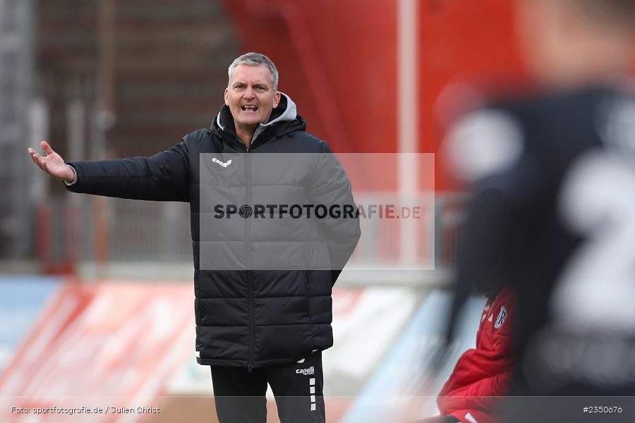 Tobias Cramer, FLYERALARM Arena, Würzburg, 04.02.2023, sport, action, Fussball, BFV, Landesfreundschaftsspiele, Regionalliga Südwest, Regionalliga Bayern, VFR, FWK, VfR Aalen, FC Würzburger Kickers - Bild-ID: 2350676