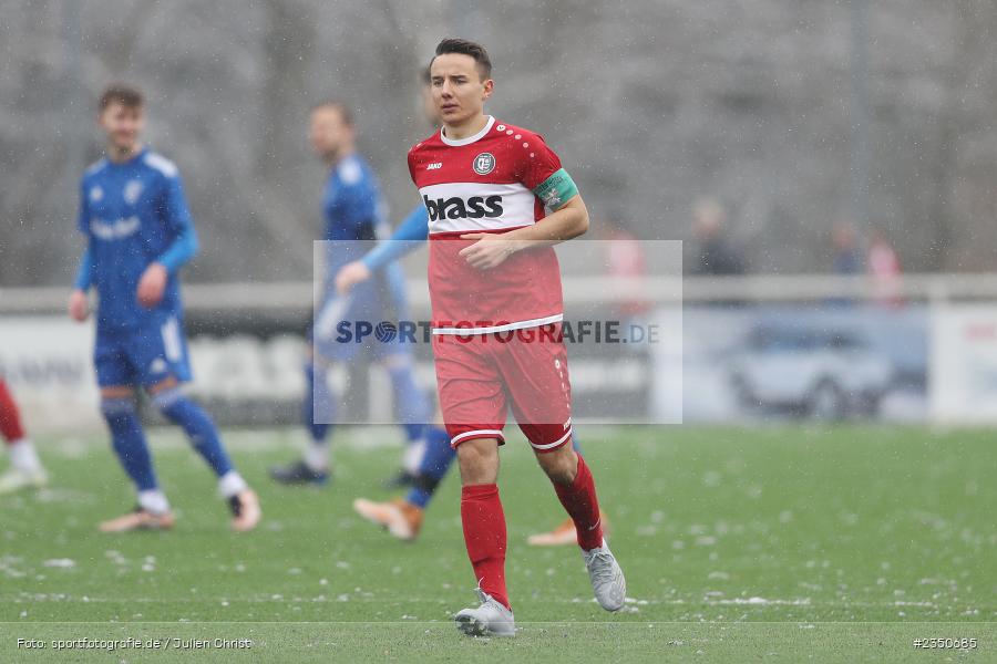 Alexander Beck, Kunstrasenplatz, Frammersbach, 05.02.2023, sport, action, Fussball, BFV, Landesfreundschaftsspiele, Landesliga Nordwest, Bezirksliga Unterfranken West, TSV, TUS, TSV Lohr, TuS Frammersbach - Bild-ID: 2350685