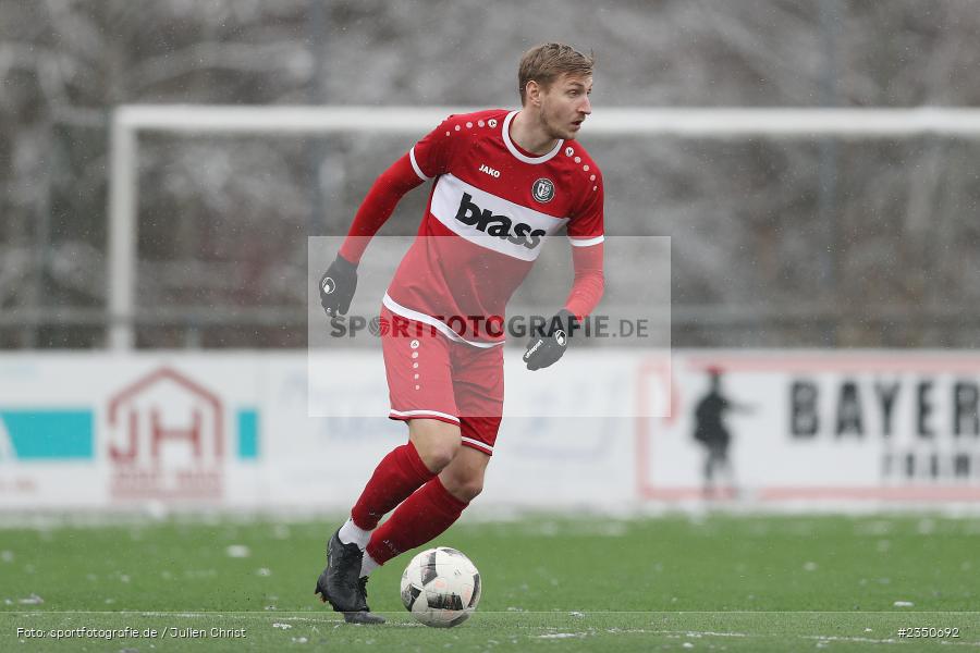 Marco Schiebel, Kunstrasenplatz, Frammersbach, 05.02.2023, sport, action, Fussball, BFV, Landesfreundschaftsspiele, Landesliga Nordwest, Bezirksliga Unterfranken West, TSV, TUS, TSV Lohr, TuS Frammersbach - Bild-ID: 2350692 Marco Schiebel, Kunstrasenplatz, Frammersbach, 05.02.2023, sport, action, Fussball, BFV, Landesfreundschaftsspiele, Landesliga Nordwest, Bezirksliga Unterfranken West, TSV, TUS, TSV Lohr, TuS Frammersbach - Bild-ID: 2350692
