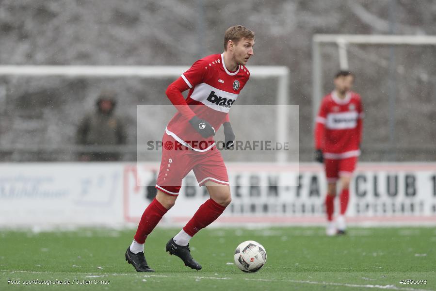 Marco Schiebel, Kunstrasenplatz, Frammersbach, 05.02.2023, sport, action, Fussball, BFV, Landesfreundschaftsspiele, Landesliga Nordwest, Bezirksliga Unterfranken West, TSV, TUS, TSV Lohr, TuS Frammersbach - Bild-ID: 2350693 Marco Schiebel, Kunstrasenplatz, Frammersbach, 05.02.2023, sport, action, Fussball, BFV, Landesfreundschaftsspiele, Landesliga Nordwest, Bezirksliga Unterfranken West, TSV, TUS, TSV Lohr, TuS Frammersbach - Bild-ID: 2350693