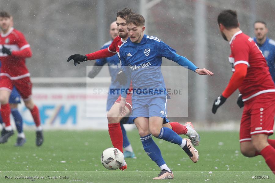Tim Wagner, Kunstrasenplatz, Frammersbach, 05.02.2023, sport, action, Fussball, BFV, Landesfreundschaftsspiele, Landesliga Nordwest, Bezirksliga Unterfranken West, TSV, TUS, TSV Lohr, TuS Frammersbach - Bild-ID: 2350698