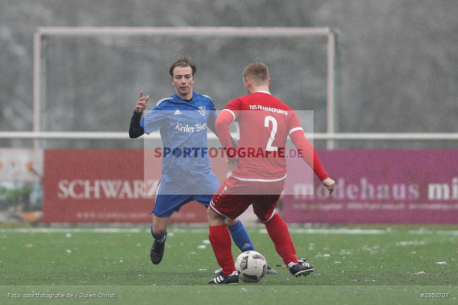 Laurenz Mehling, Kunstrasenplatz, Frammersbach, 05.02.2023, sport, action, Fussball, BFV, Landesfreundschaftsspiele, Landesliga Nordwest, Bezirksliga Unterfranken West, TSV, TUS, TSV Lohr, TuS Frammersbach - Bild-ID: 2350707