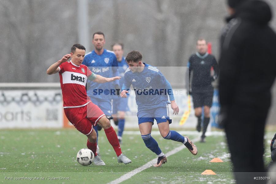 Alexander Beck, Kunstrasenplatz, Frammersbach, 05.02.2023, sport, action, Fussball, BFV, Landesfreundschaftsspiele, Landesliga Nordwest, Bezirksliga Unterfranken West, TSV, TUS, TSV Lohr, TuS Frammersbach - Bild-ID: 2350719