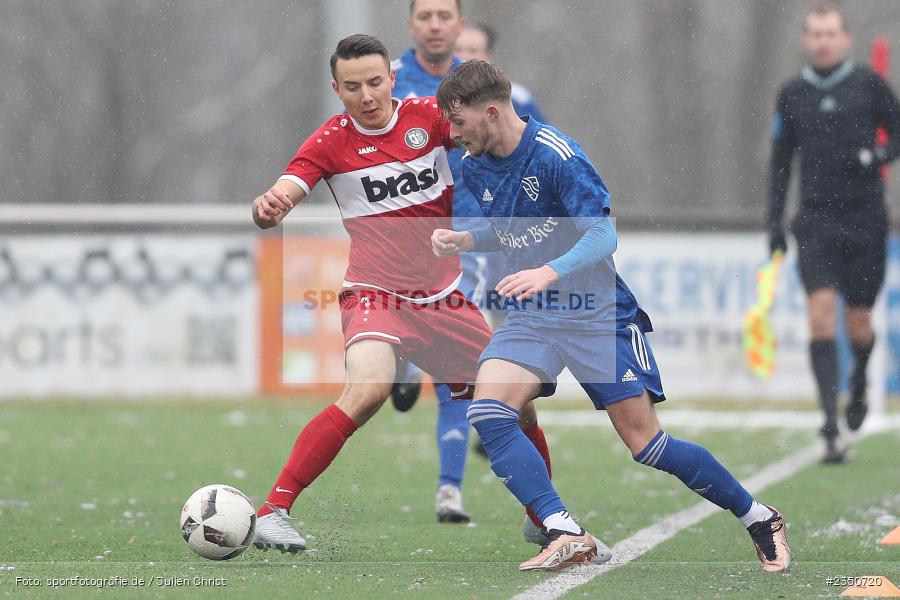 Alexander Beck, Kunstrasenplatz, Frammersbach, 05.02.2023, sport, action, Fussball, BFV, Landesfreundschaftsspiele, Landesliga Nordwest, Bezirksliga Unterfranken West, TSV, TUS, TSV Lohr, TuS Frammersbach - Bild-ID: 2350720