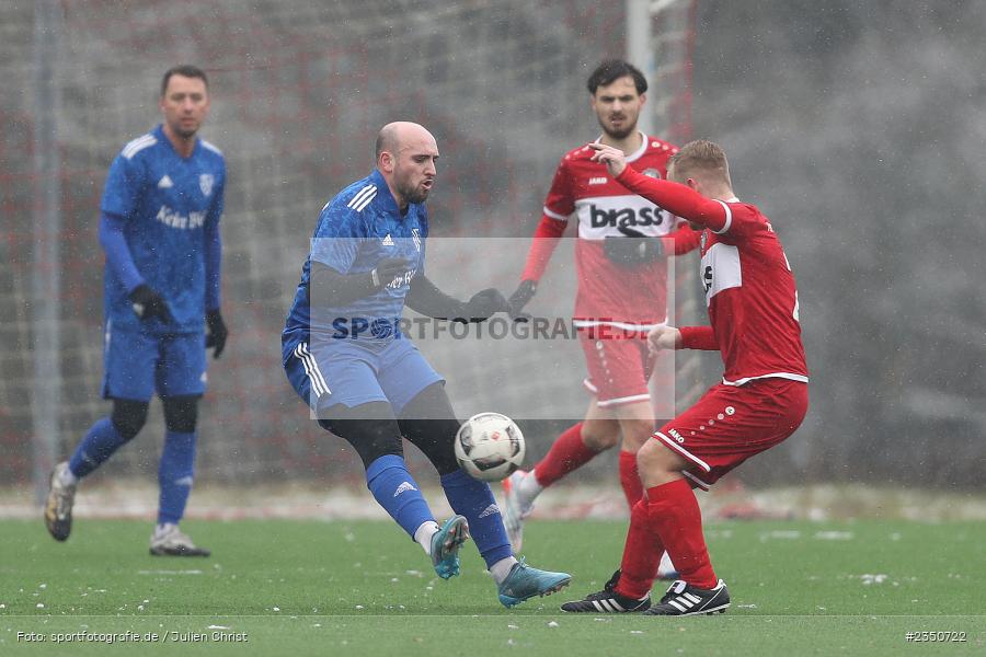 Ardit Bytyqi, Kunstrasenplatz, Frammersbach, 05.02.2023, sport, action, Fussball, BFV, Landesfreundschaftsspiele, Landesliga Nordwest, Bezirksliga Unterfranken West, TSV, TUS, TSV Lohr, TuS Frammersbach - Bild-ID: 2350722