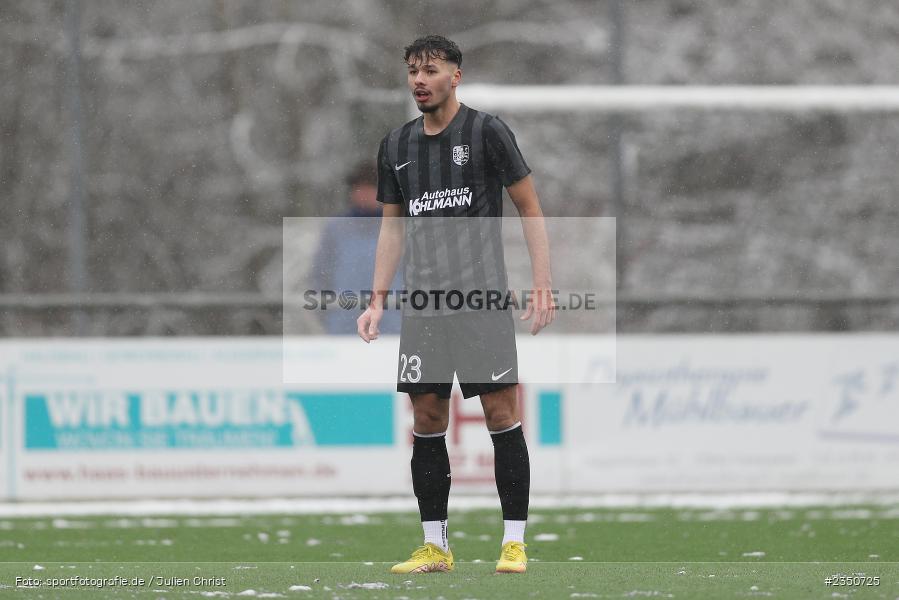 Fabio Tudor, Kunstrasenplatz, Frammersbach, 05.02.2023, sport, action, Fussball, BFV, Landesfreundschaftsspiele, Landesliga Nordwest, Bezirksliga Unterfranken West, TSV Karlburg, TSV Neuhütten-Wiesthal - Bild-ID: 2350725