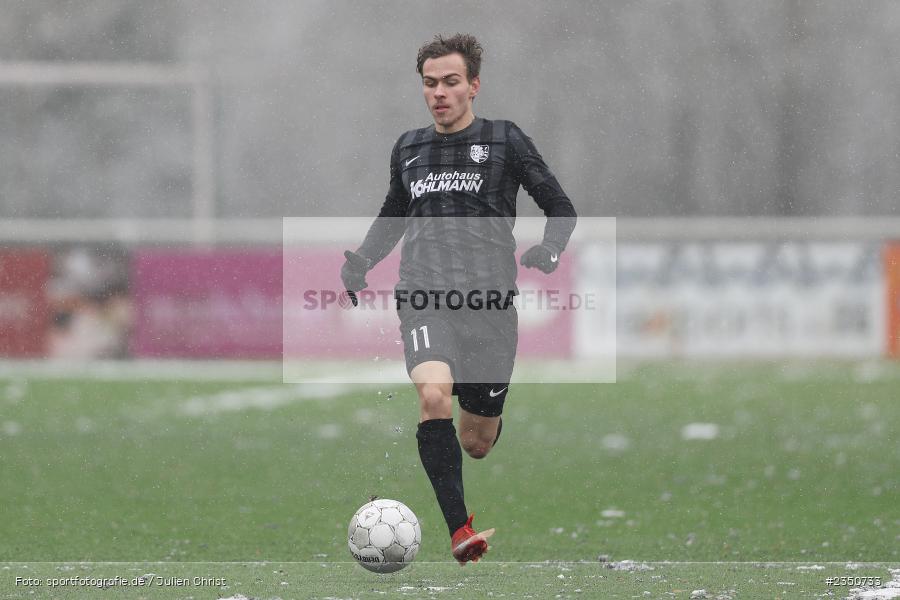 Jari Heuchert, Kunstrasenplatz, Frammersbach, 05.02.2023, sport, action, Fussball, BFV, Landesfreundschaftsspiele, Landesliga Nordwest, Bezirksliga Unterfranken West, TSV Karlburg, TSV Neuhütten-Wiesthal - Bild-ID: 2350733