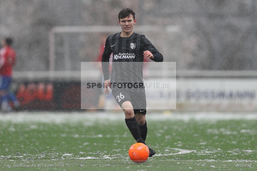 Paul Karle, Kunstrasenplatz, Frammersbach, 05.02.2023, sport, action, Fussball, BFV, Landesfreundschaftsspiele, Landesliga Nordwest, Bezirksliga Unterfranken West, TSV Karlburg, TSV Neuhütten-Wiesthal - Bild-ID: 2350743