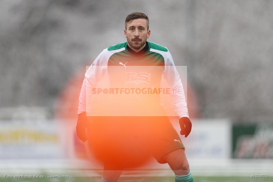 Manuel Römlein, Kunstrasenplatz, Frammersbach, 05.02.2023, sport, action, Fussball, BFV, Landesfreundschaftsspiele, Landesliga Nordwest, Bezirksliga Unterfranken West, TSV Karlburg, TSV Neuhütten-Wiesthal - Bild-ID: 2350770