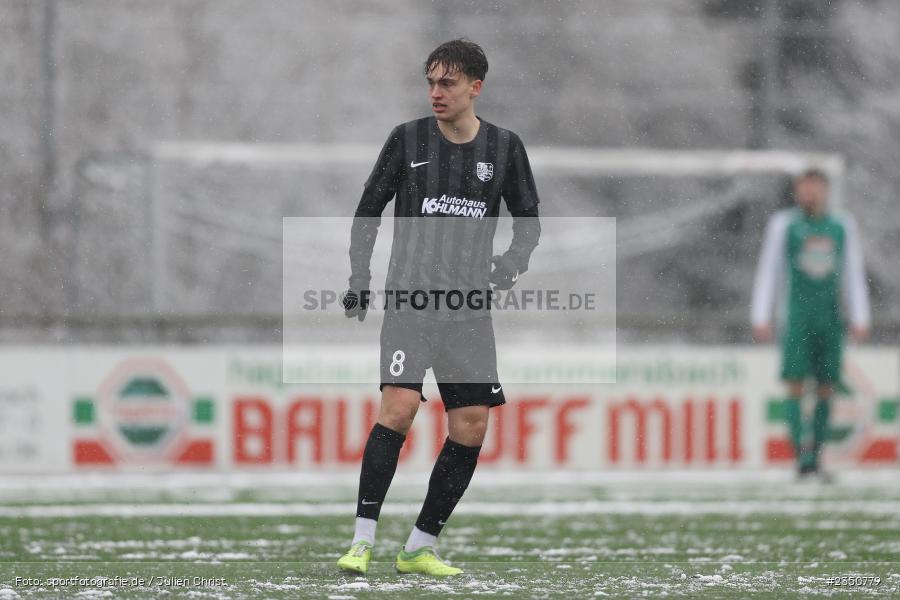 Nico Kuss, Kunstrasenplatz, Frammersbach, 05.02.2023, sport, action, Fussball, BFV, Landesfreundschaftsspiele, Landesliga Nordwest, Bezirksliga Unterfranken West, TSV Karlburg, TSV Neuhütten-Wiesthal - Bild-ID: 2350779