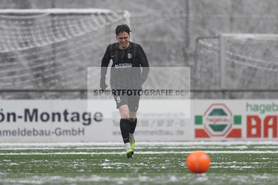 Nico Kuss, Kunstrasenplatz, Frammersbach, 05.02.2023, sport, action, Fussball, BFV, Landesfreundschaftsspiele, Landesliga Nordwest, Bezirksliga Unterfranken West, TSV Karlburg, TSV Neuhütten-Wiesthal - Bild-ID: 2350780