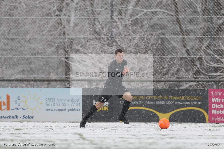 Sebastian Fries, Kunstrasenplatz, Frammersbach, 05.02.2023, sport, action, Fussball, BFV, Landesfreundschaftsspiele, Landesliga Nordwest, Bezirksliga Unterfranken West, TSV Karlburg, TSV Neuhütten-Wiesthal - Bild-ID: 2350785