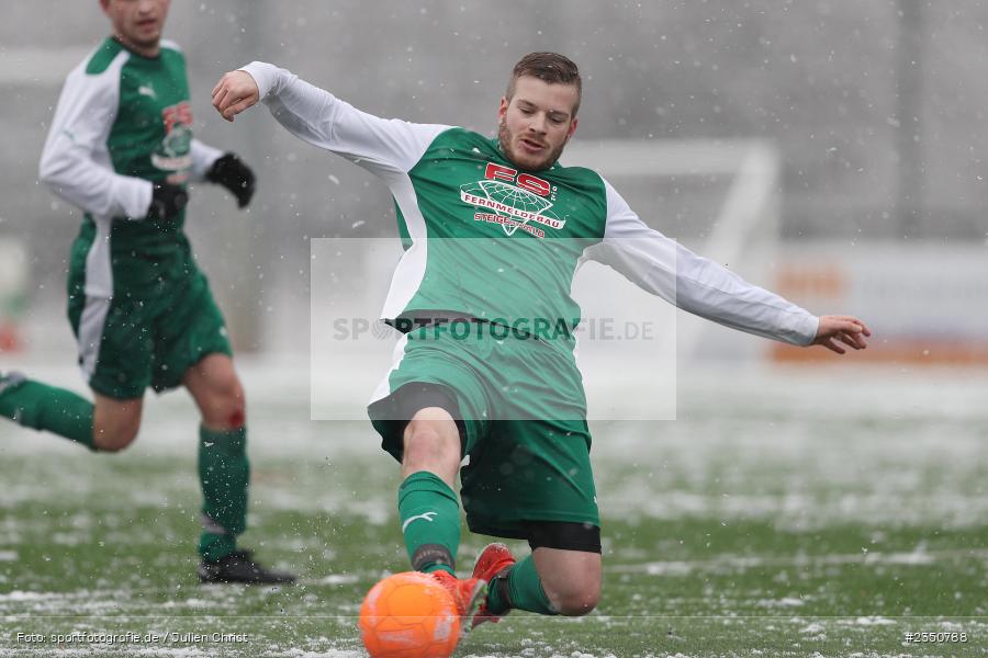 Dominik Kunkel, Kunstrasenplatz, Frammersbach, 05.02.2023, sport, action, Fussball, BFV, Landesfreundschaftsspiele, Landesliga Nordwest, Bezirksliga Unterfranken West, TSV Karlburg, TSV Neuhütten-Wiesthal - Bild-ID: 2350788