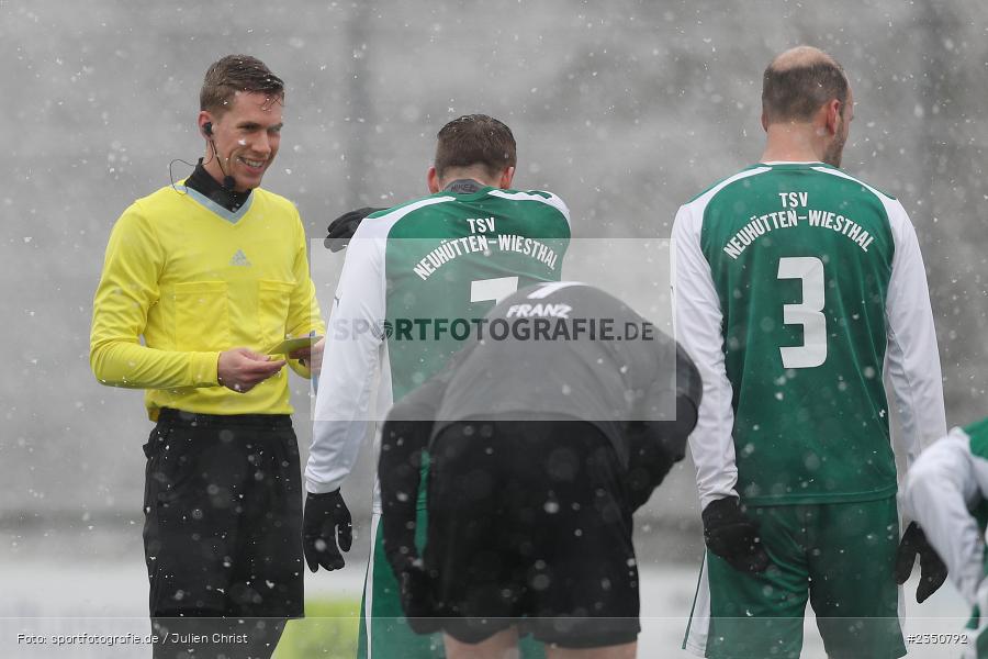 Hannes Hemrich, Kunstrasenplatz, Frammersbach, 05.02.2023, sport, action, Fussball, BFV, Landesfreundschaftsspiele, Landesliga Nordwest, Bezirksliga Unterfranken West, TSV Karlburg, TSV Neuhütten-Wiesthal - Bild-ID: 2350792