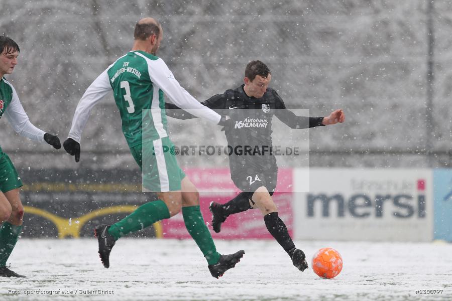 Sebastian Fries, Kunstrasenplatz, Frammersbach, 05.02.2023, sport, action, Fussball, BFV, Landesfreundschaftsspiele, Landesliga Nordwest, Bezirksliga Unterfranken West, TSV Karlburg, TSV Neuhütten-Wiesthal - Bild-ID: 2350797