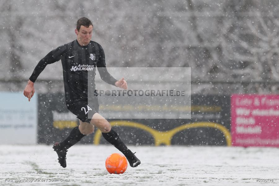 Sebastian Fries, Kunstrasenplatz, Frammersbach, 05.02.2023, sport, action, Fussball, BFV, Landesfreundschaftsspiele, Landesliga Nordwest, Bezirksliga Unterfranken West, TSV Karlburg, TSV Neuhütten-Wiesthal - Bild-ID: 2350798