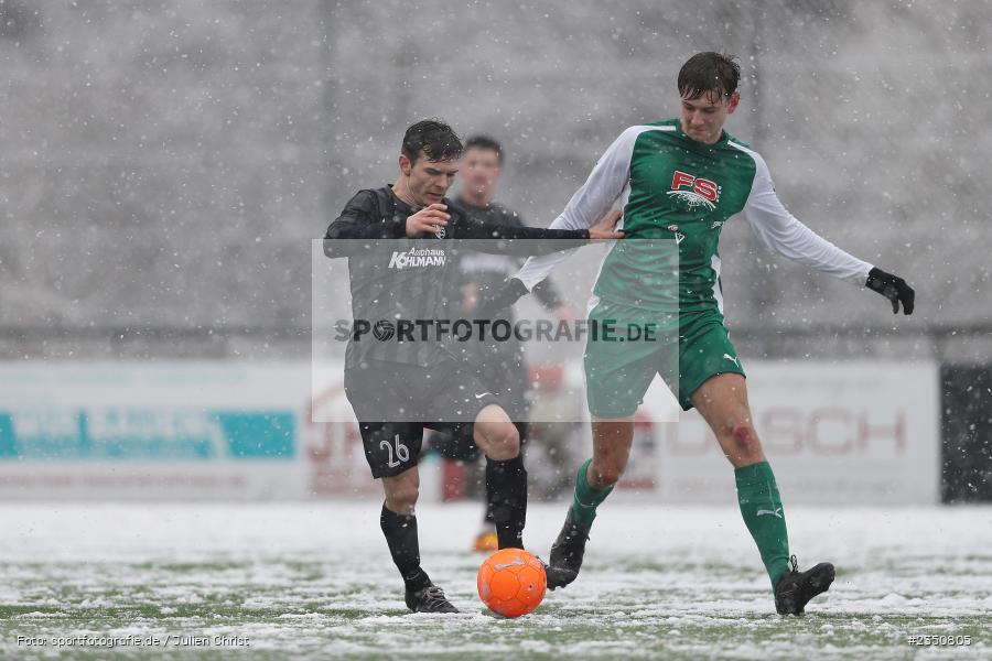 Paul Karle, Kunstrasenplatz, Frammersbach, 05.02.2023, sport, action, Fussball, BFV, Landesfreundschaftsspiele, Landesliga Nordwest, Bezirksliga Unterfranken West, TSV Karlburg, TSV Neuhütten-Wiesthal - Bild-ID: 2350805