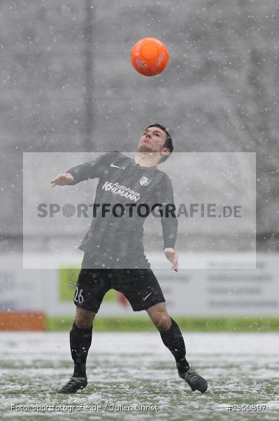 Paul Karle, Kunstrasenplatz, Frammersbach, 05.02.2023, sport, action, Fussball, BFV, Landesfreundschaftsspiele, Landesliga Nordwest, Bezirksliga Unterfranken West, TSV Karlburg, TSV Neuhütten-Wiesthal - Bild-ID: 2350807