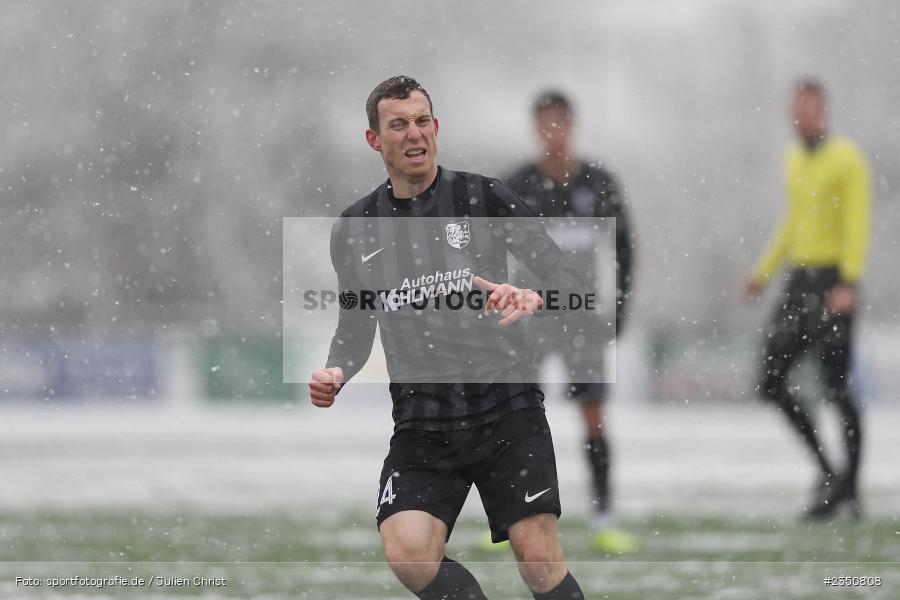 Sebastian Fries, Kunstrasenplatz, Frammersbach, 05.02.2023, sport, action, Fussball, BFV, Landesfreundschaftsspiele, Landesliga Nordwest, Bezirksliga Unterfranken West, TSV Karlburg, TSV Neuhütten-Wiesthal - Bild-ID: 2350808