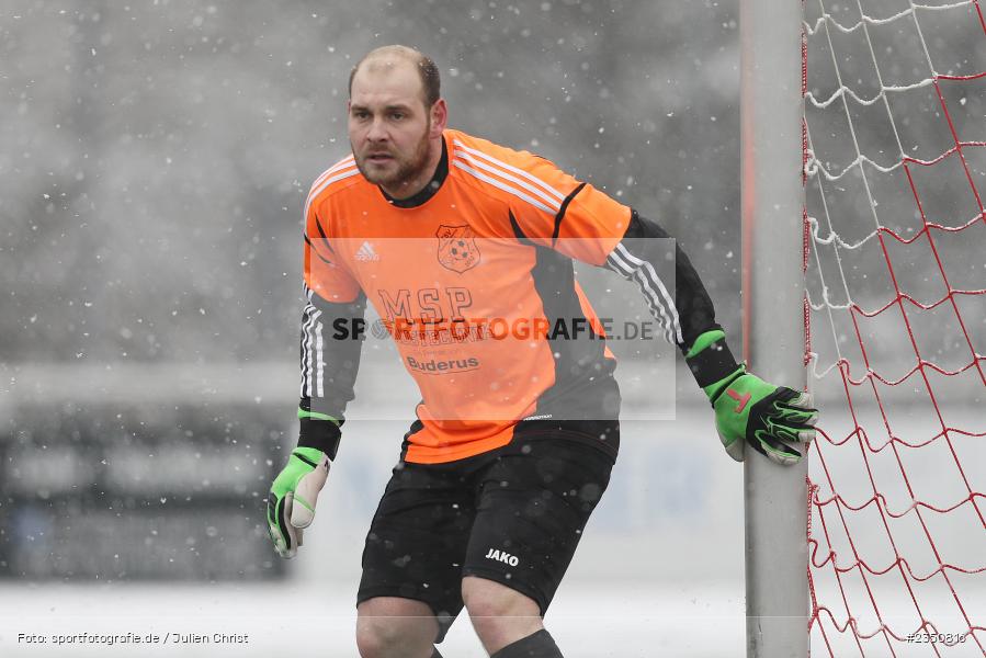 Sebastian Krautwald, Kunstrasenplatz, Frammersbach, 05.02.2023, sport, action, Fussball, BFV, Landesfreundschaftsspiele, Landesliga Nordwest, Bezirksliga Unterfranken West, TSV Karlburg, TSV Neuhütten-Wiesthal - Bild-ID: 2350816
