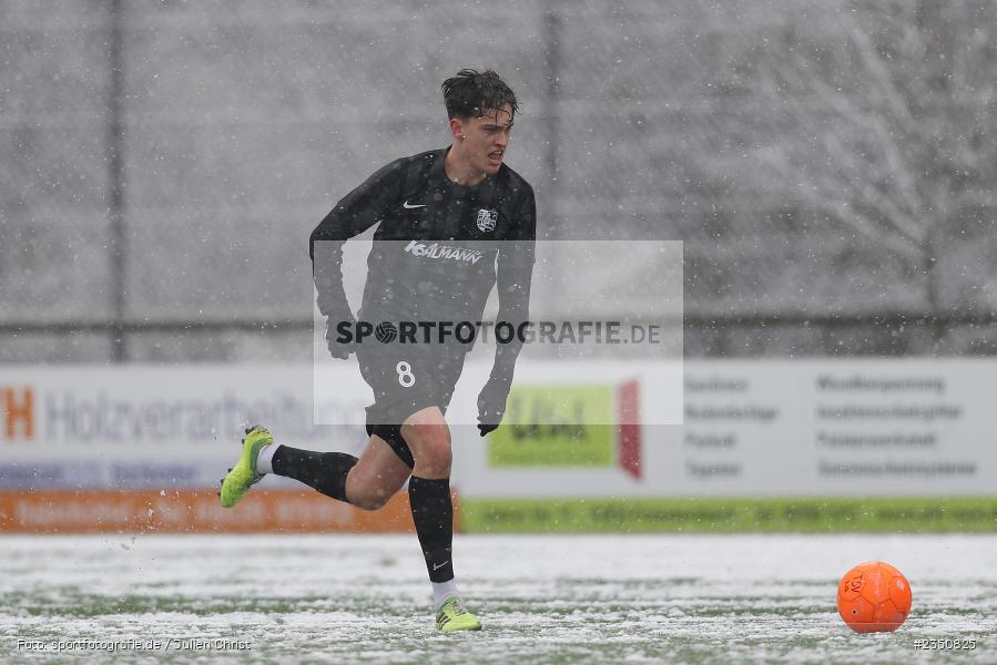 Nico Kuss, Kunstrasenplatz, Frammersbach, 05.02.2023, sport, action, Fussball, BFV, Landesfreundschaftsspiele, Landesliga Nordwest, Bezirksliga Unterfranken West, TSV Karlburg, TSV Neuhütten-Wiesthal - Bild-ID: 2350825