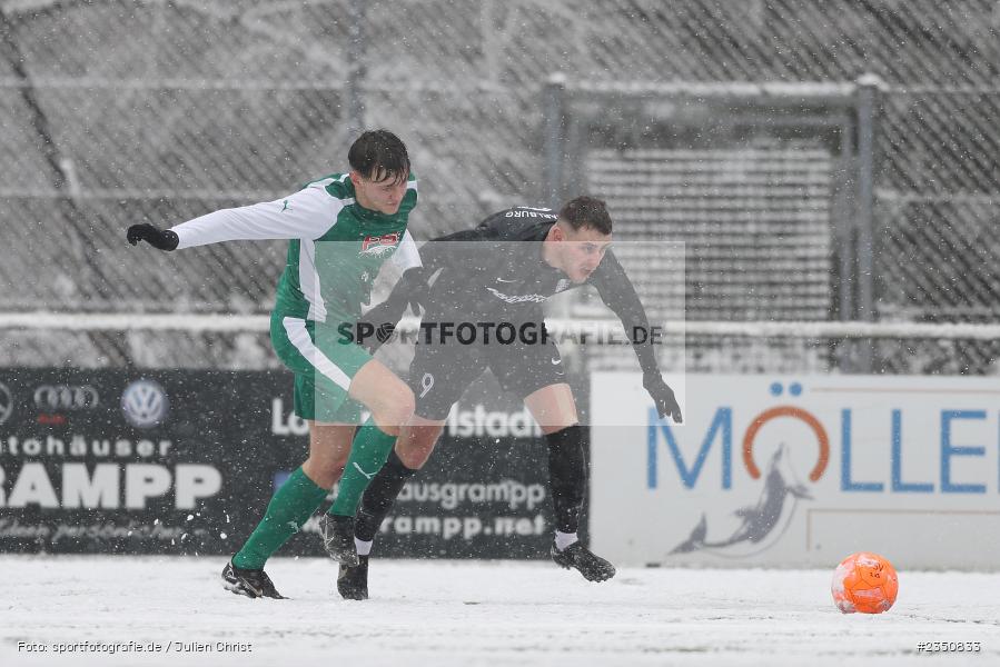 Maximilian Franz, Kunstrasenplatz, Frammersbach, 05.02.2023, sport, action, Fussball, BFV, Landesfreundschaftsspiele, Landesliga Nordwest, Bezirksliga Unterfranken West, TSV Karlburg, TSV Neuhütten-Wiesthal - Bild-ID: 2350833