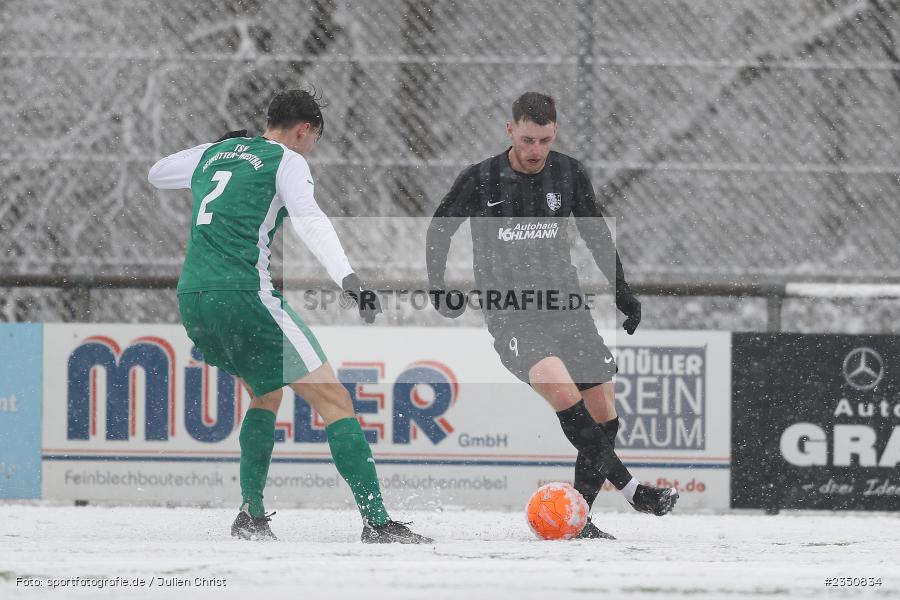 Maximilian Franz, Kunstrasenplatz, Frammersbach, 05.02.2023, sport, action, Fussball, BFV, Landesfreundschaftsspiele, Landesliga Nordwest, Bezirksliga Unterfranken West, TSV Karlburg, TSV Neuhütten-Wiesthal - Bild-ID: 2350834
