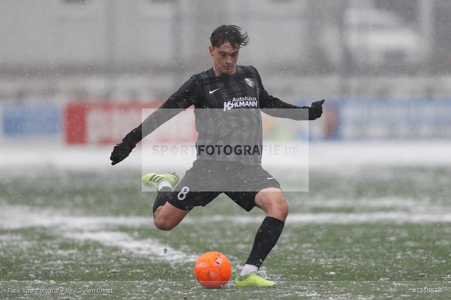 Nico Kuss, Kunstrasenplatz, Frammersbach, 05.02.2023, sport, action, Fussball, BFV, Landesfreundschaftsspiele, Landesliga Nordwest, Bezirksliga Unterfranken West, TSV Karlburg, TSV Neuhütten-Wiesthal - Bild-ID: 2350838