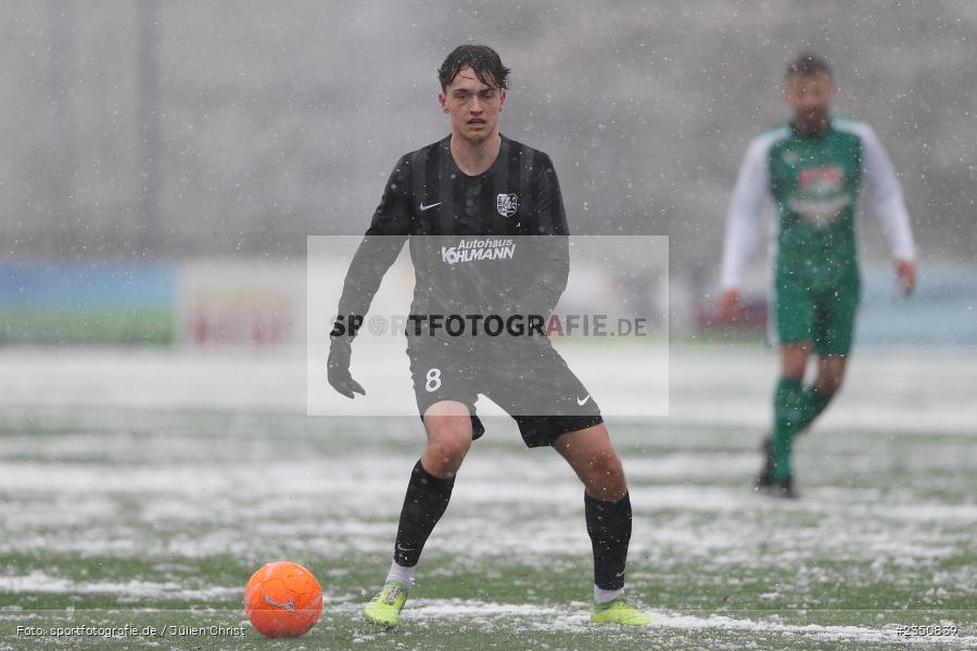 Nico Kuss, Kunstrasenplatz, Frammersbach, 05.02.2023, sport, action, Fussball, BFV, Landesfreundschaftsspiele, Landesliga Nordwest, Bezirksliga Unterfranken West, TSV Karlburg, TSV Neuhütten-Wiesthal - Bild-ID: 2350839